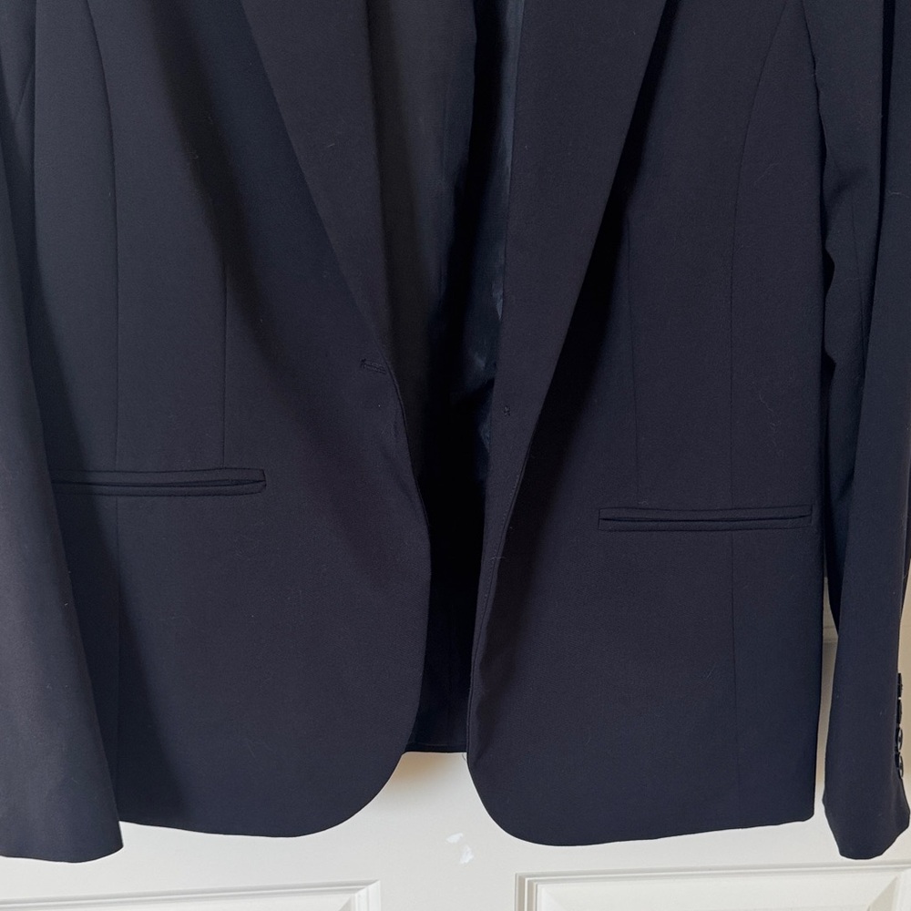 Liz Claiborne Classic Navy Blue Blazer - Picture 7 of 12